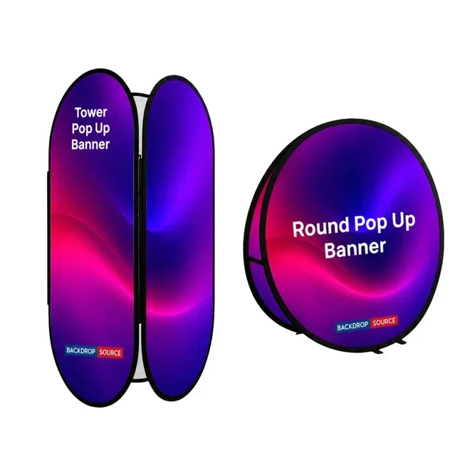 Custom Pop-Up Display Banners