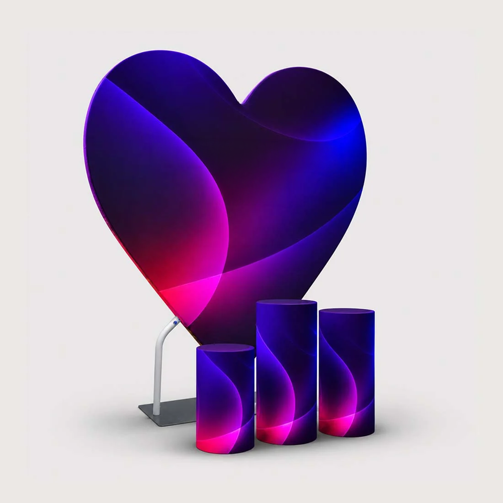 Heart Stand with Plinth