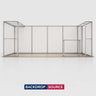3x6m 3D Media Wall Booth Kit with L-Shape Corner & Counter