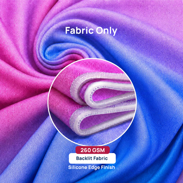 Non-Backlit SEG Over Size Fabric Display - 3m W x 4m H