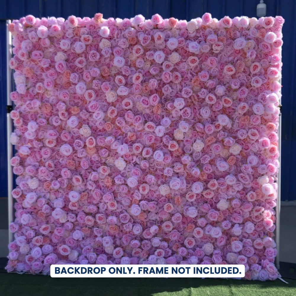 Artificial Floral Event Wall Backdrop – Style 68