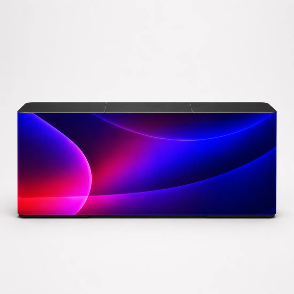 Backlit Premium Fabric Counter Display – 1m/1.2m/1.8m W