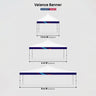 Fabric Canopy Tent Valance Banner Regular price