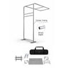 L-Shaped Arch Tube Fabric Display