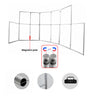 Fabric Magnetic Partition Display – 7 Panel
