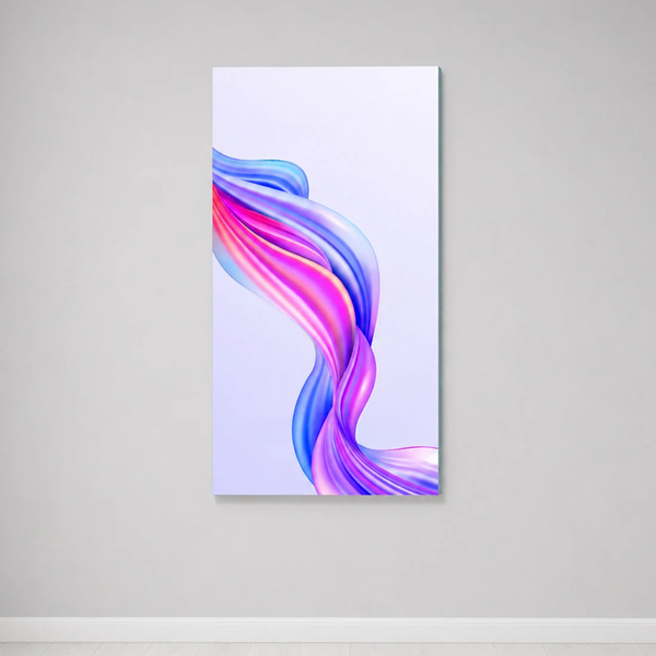 Non-Backlit Wall-Mounted SEG Fabric display - 100mm Depth