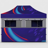 6m x 3m Fabric Food Booth Canopy Tent