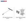 3x3m Booth Kit with Straight & Inclined Walls, Counter & TV Mount