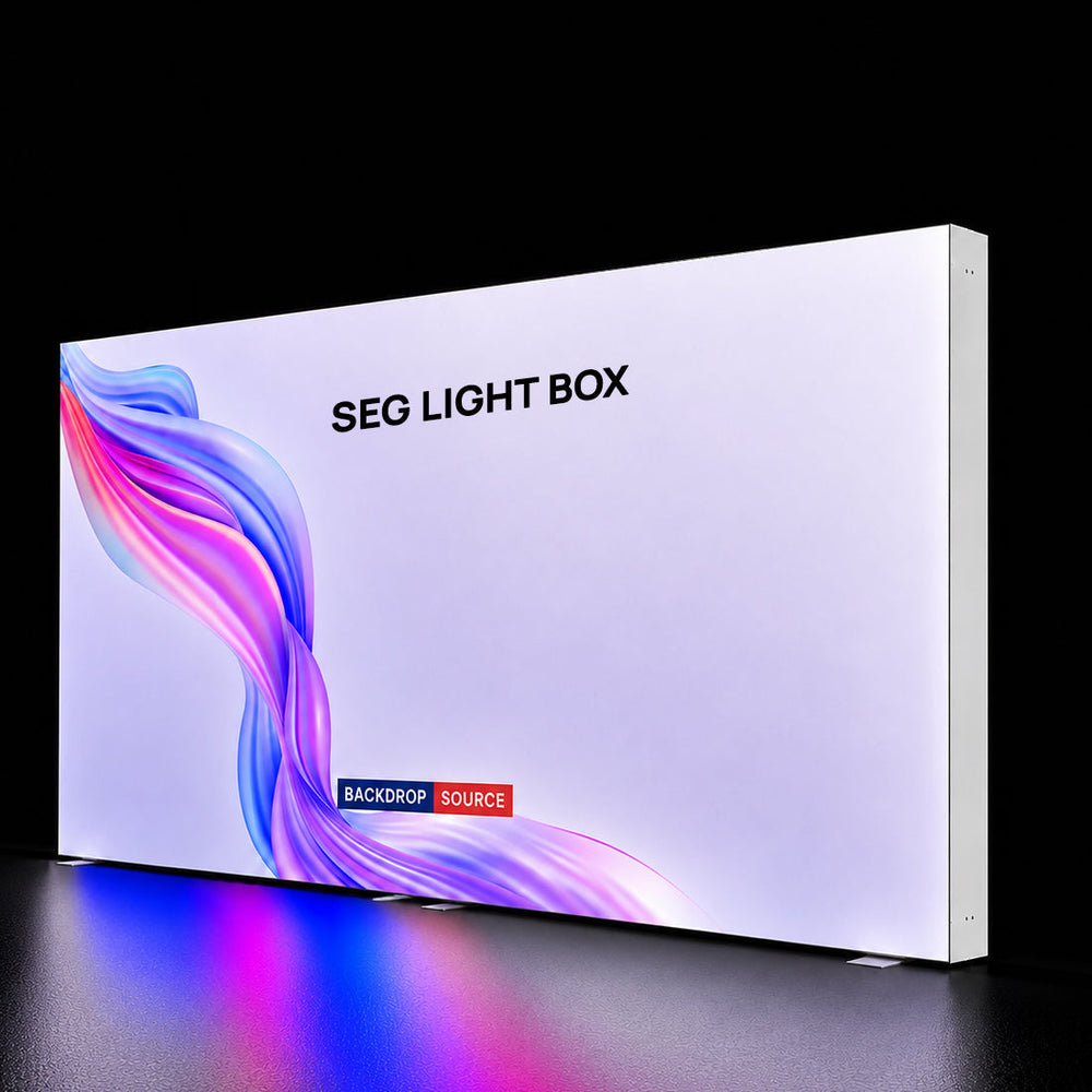 SEG Frameless Fabric Led Light Box Display - 6m W