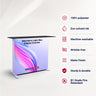 SEG Fabric Light Box Display Counter – 1m H Height