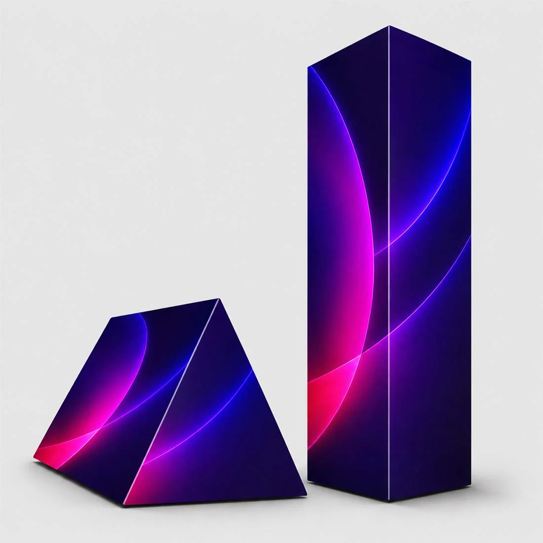Triple-Sided Graphic Stand