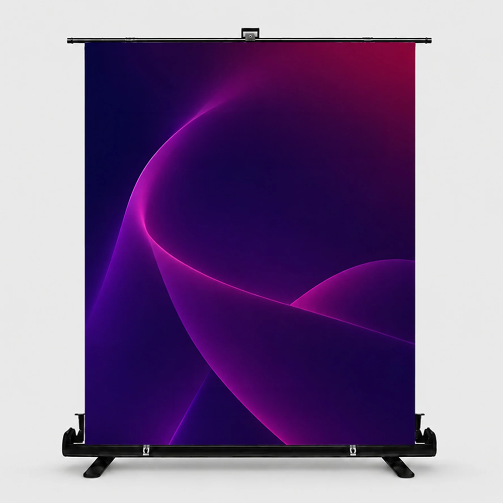 Custom Printed Fabric Retractable & Collapsible Display