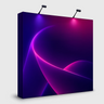 Fabric Popup Straight Backwall Kit with Clamping Lights