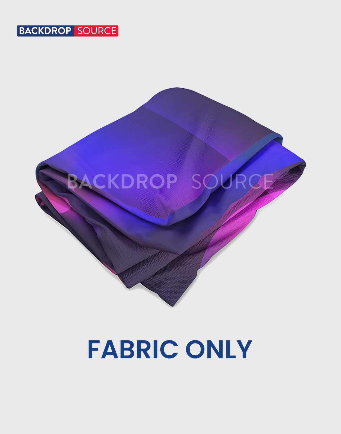 Fabric Tower Column Stand with Circle