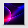Portable Straight Fabric Media Wall – Square Corners
