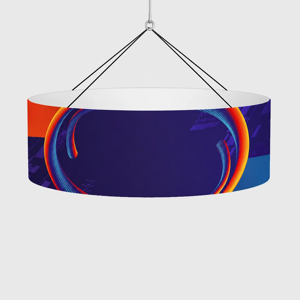 Sky Tube Circle Hanging Banner