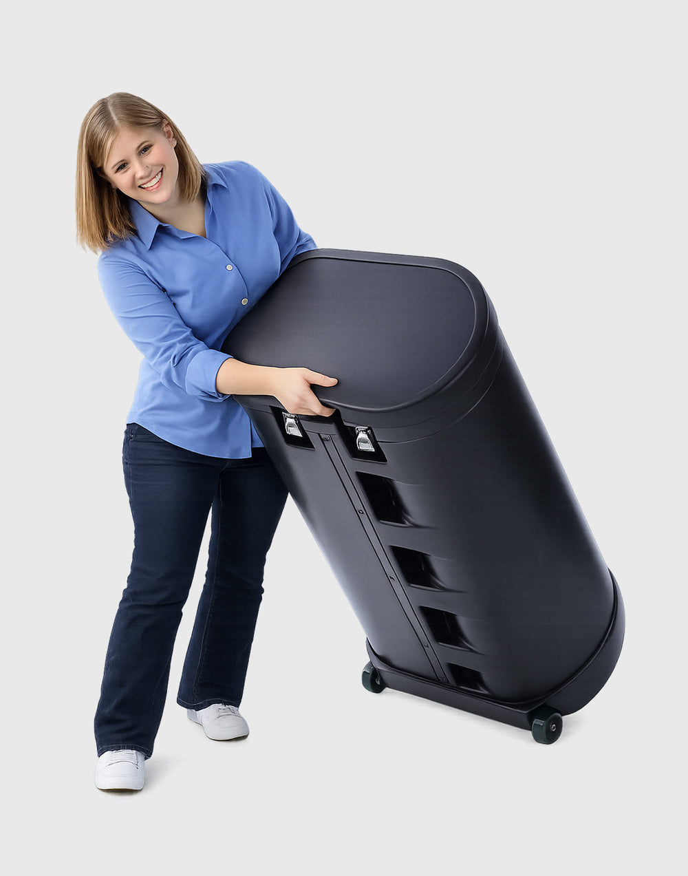 Oval Hard Carry Case - Holds 6m Kits