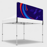 Printed Fabric Canopy Billboard Banner