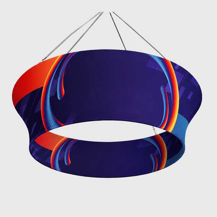 Tapered Round Hanging Display