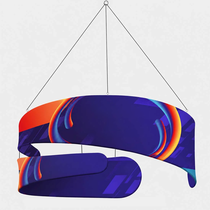 Swirl Hanging Banner