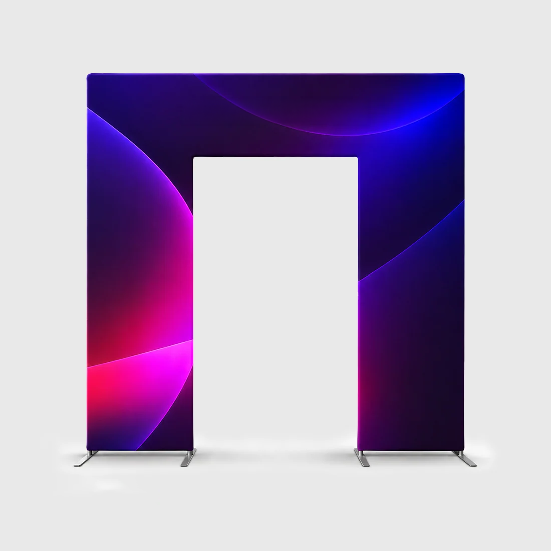 Fabric Square Welcome Arch Stand