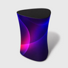 Triangle Fabric Display Counter (For Podium & Booth Exhibitions)