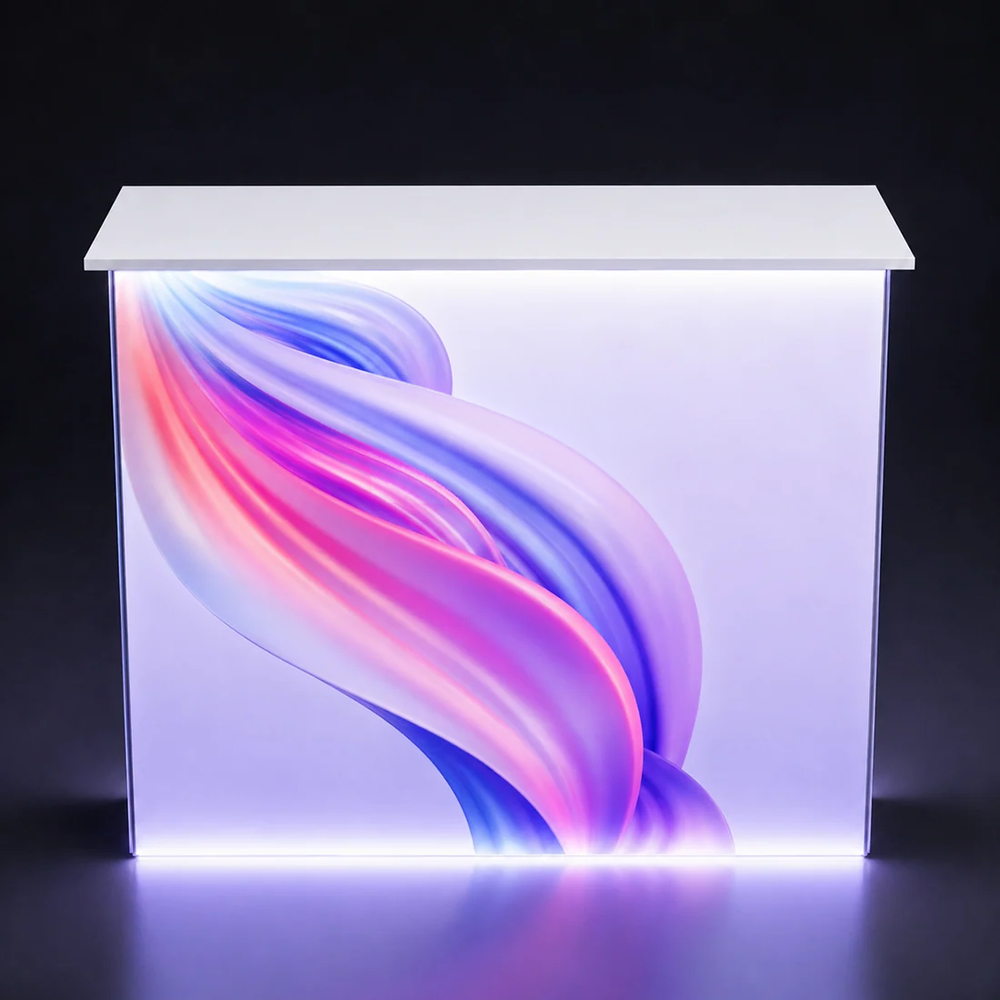 SEG Fabric Backlit Pop Up Counter