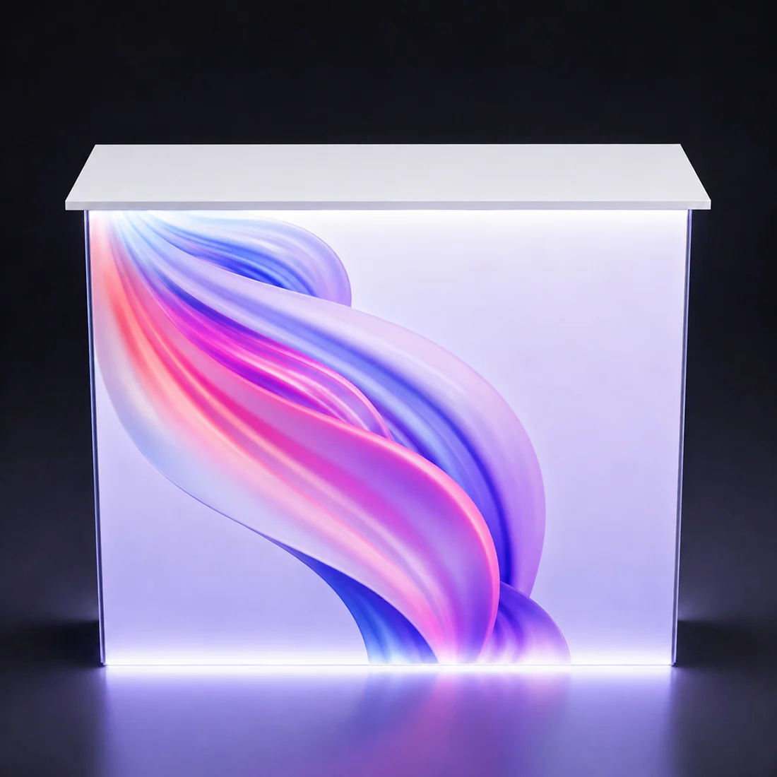 SEG Fabric Backlit Pop Up Counter