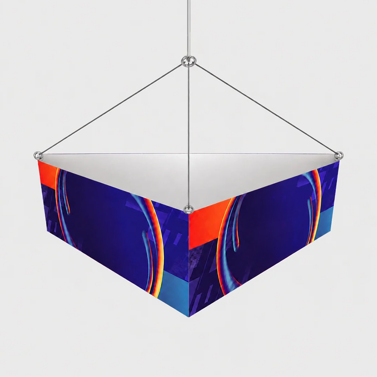 SkyTube Triangle Hanging Banner