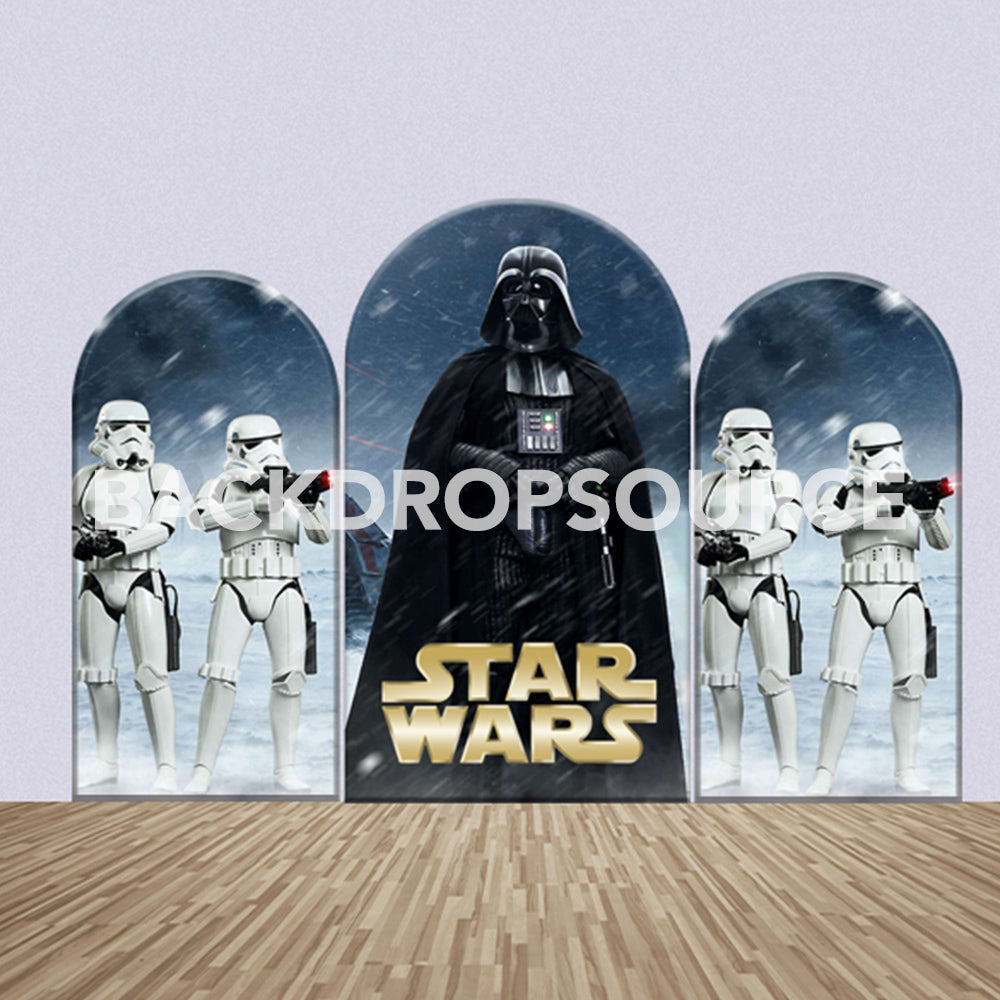Star Wars Themed Party Backdrop Media Sets for Birthday / Events/ Weddings