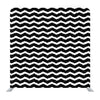 Black and White Zigzag Lines Background Backdrop