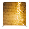 Brick wall with light decorated Media wall