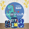 Little Dinosaur Event Party Round Backdrop Kit