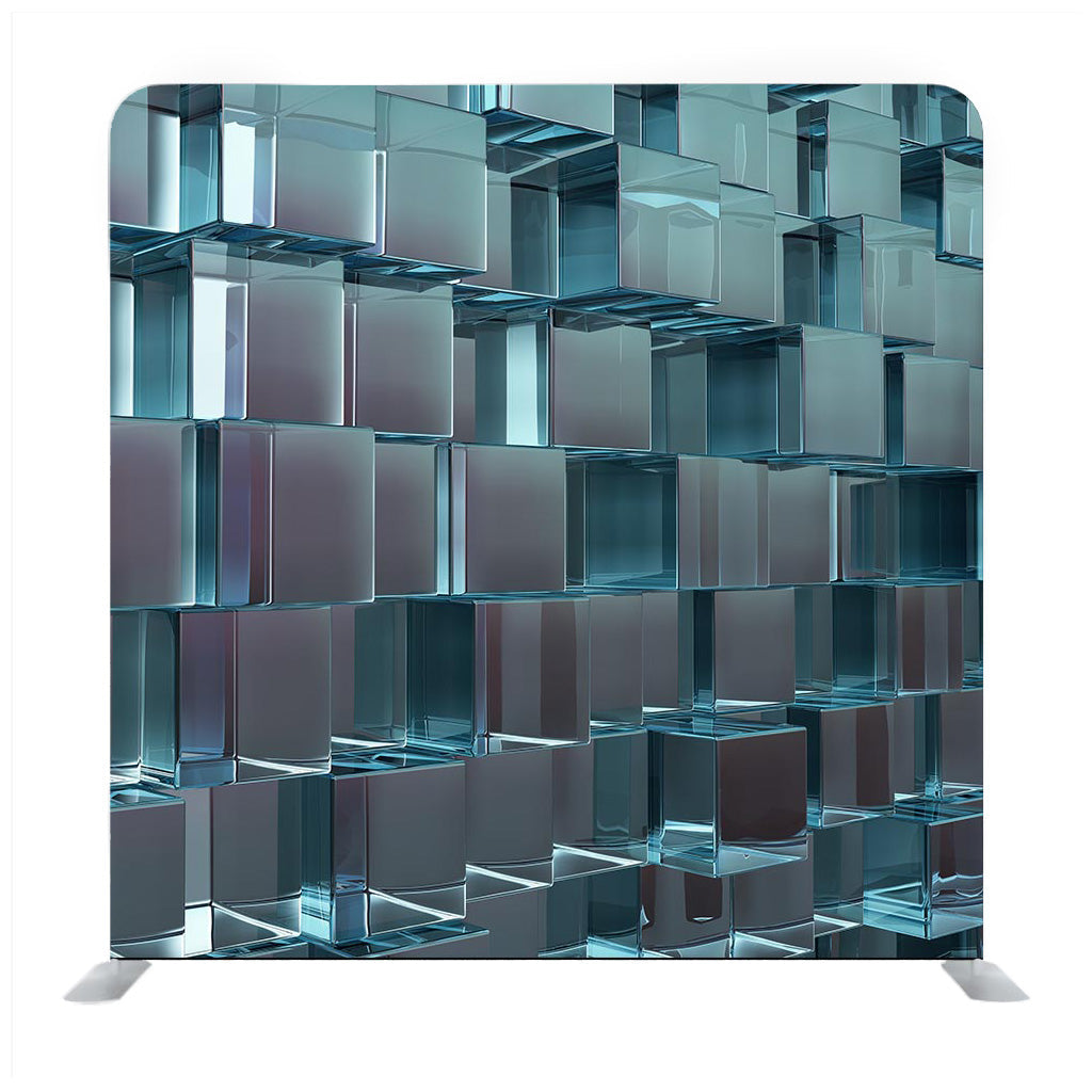 High tech cube Pattern Backdrop