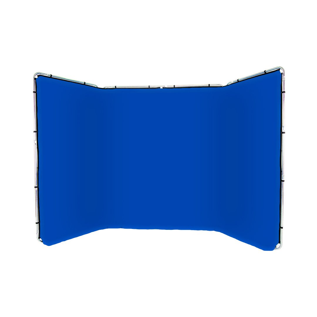 Panorama Hintergrund Blau 4m breit