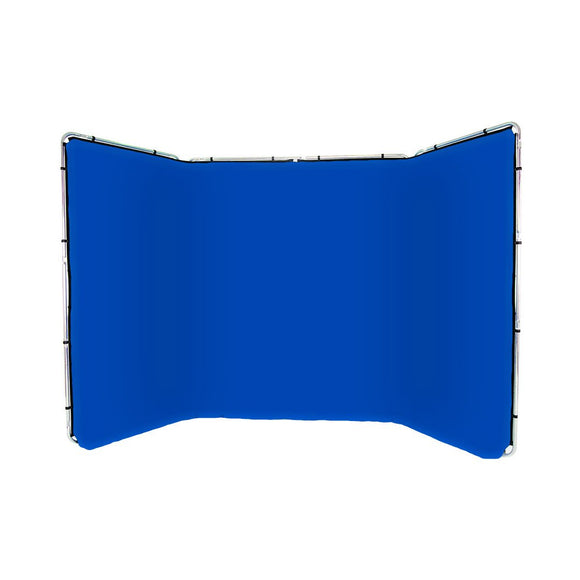 Panorama Hintergrund Blau 4m breit