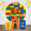 Fictional Character Themed Event Party Round Backdrop Kit