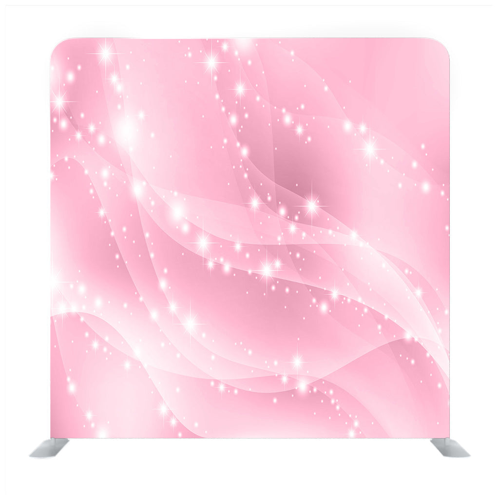 Pink Sparkle Media Wall