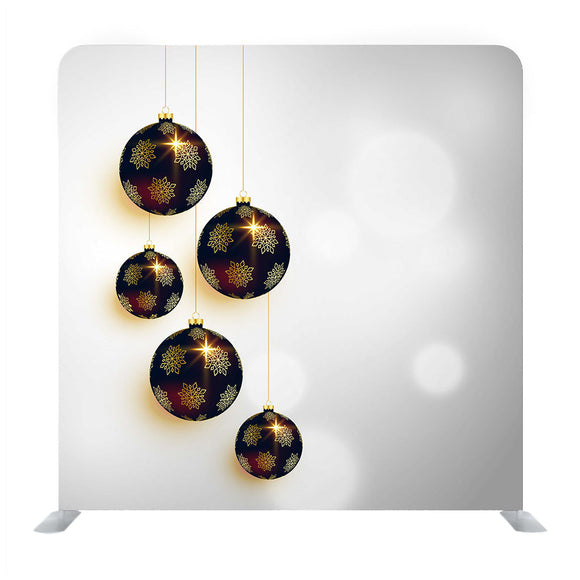 Premium-Weihnachtskugeln zum Aufhängen, Grußkarten-Design, Medienwand