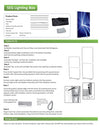 SEG Fabric LED Light Box - 3.2ft x 6.5ft