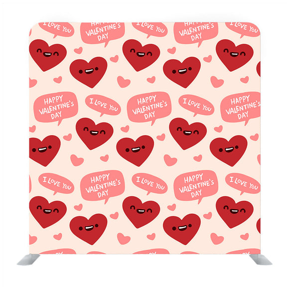 Simple hearts seamless vector patterns media wall